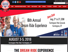 Tablet Screenshot of dreamride.org